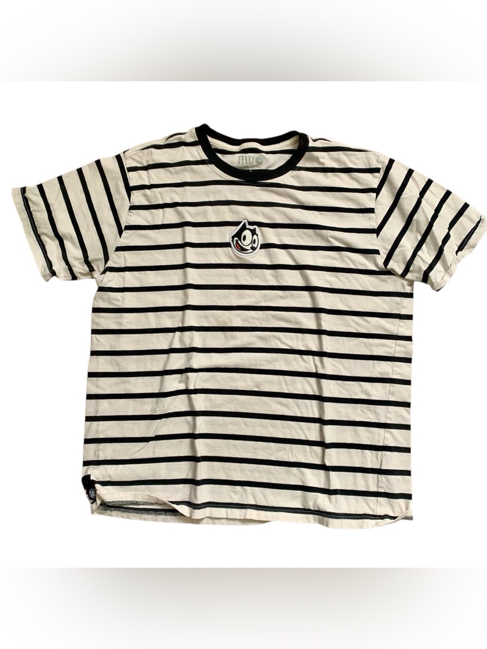 Felix the Cat Striped Tee Shirt